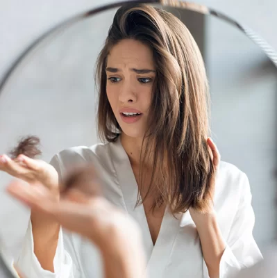 Postpartum hair loss