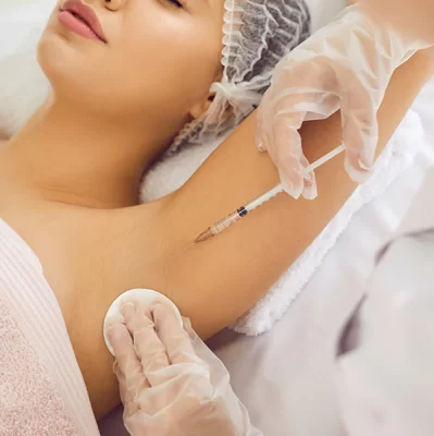 What is botox in the armpits?