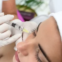 Carboxytherapy for under-eye area