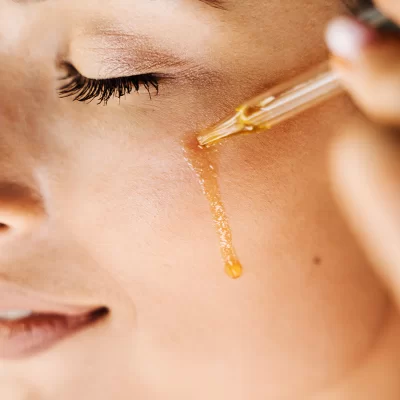 Salicylic acid on the face