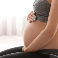 Stretch marks during pregnancy