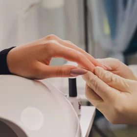 HYBRID MANICURE AND PEDICURE