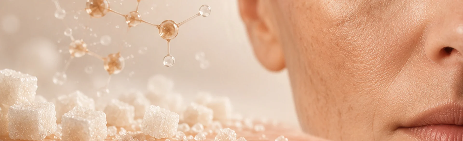 Skin glycation