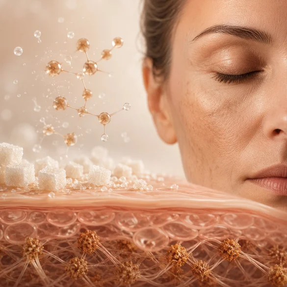 Skin glycation