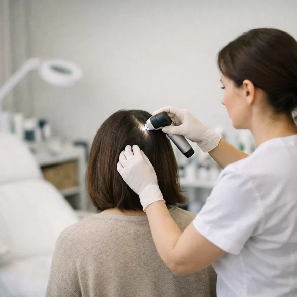 Fungal infection of the scalp