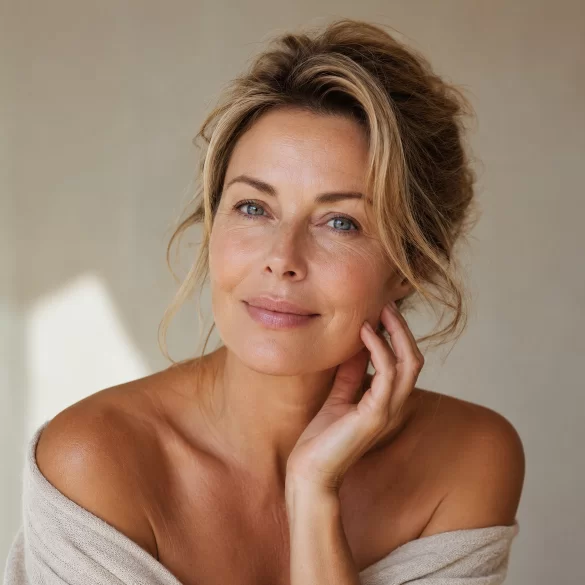Hormones and skin aging
