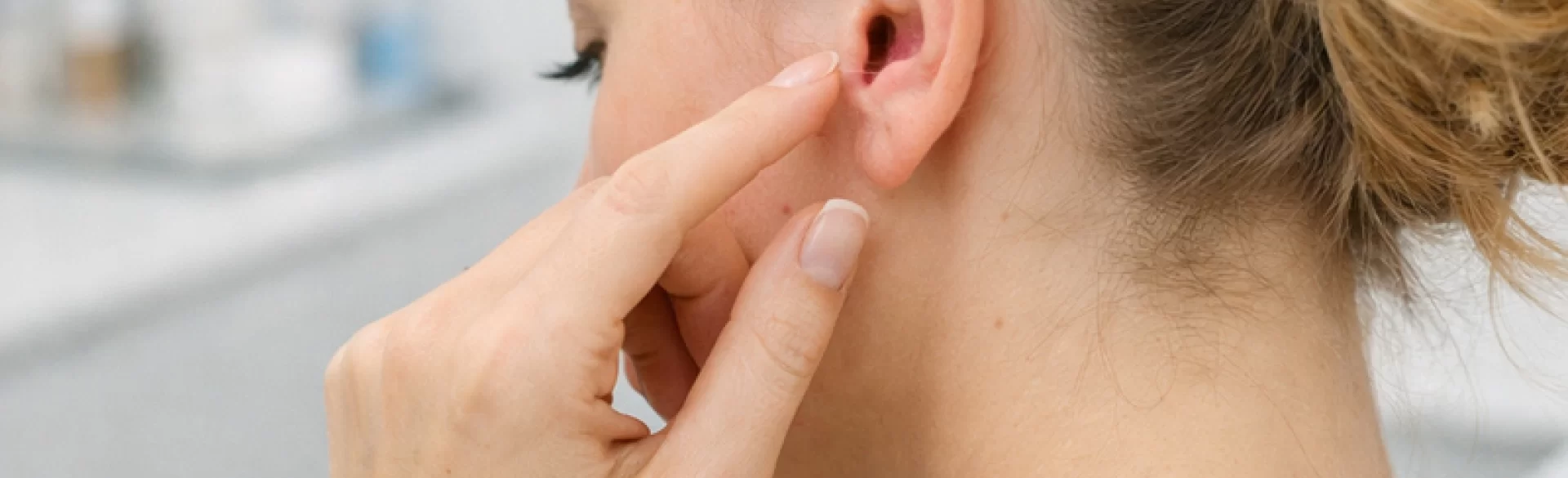 Pimples in the ear