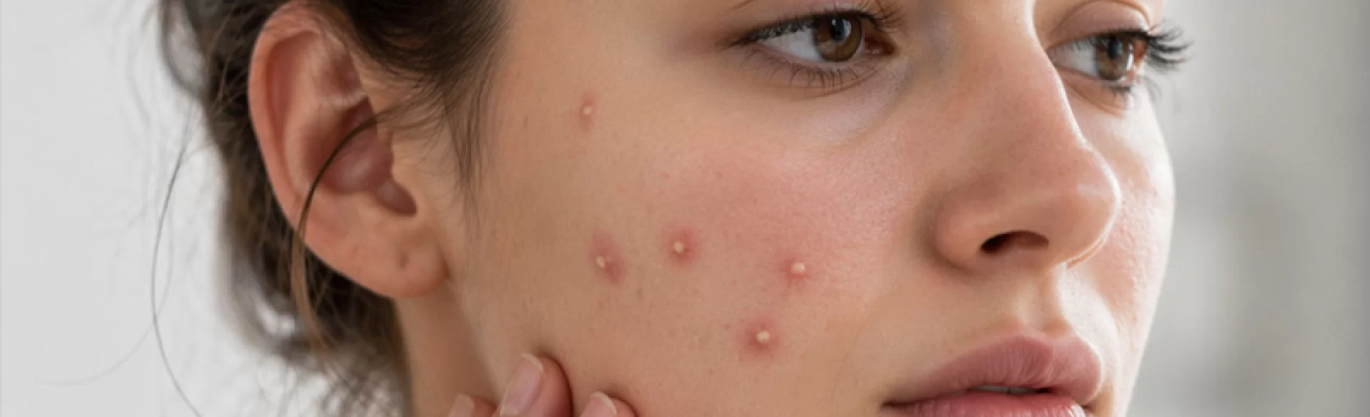 Watery blisters on the face