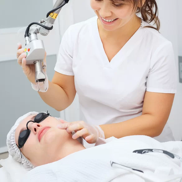 Neodymium-YAG laser