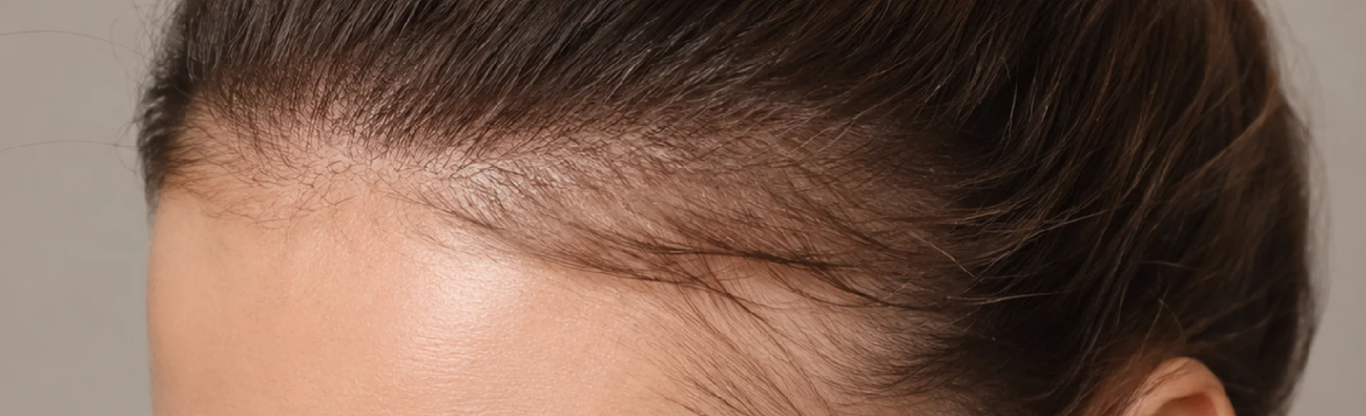 Forehead hairline