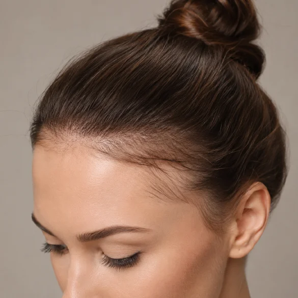 Forehead hairline