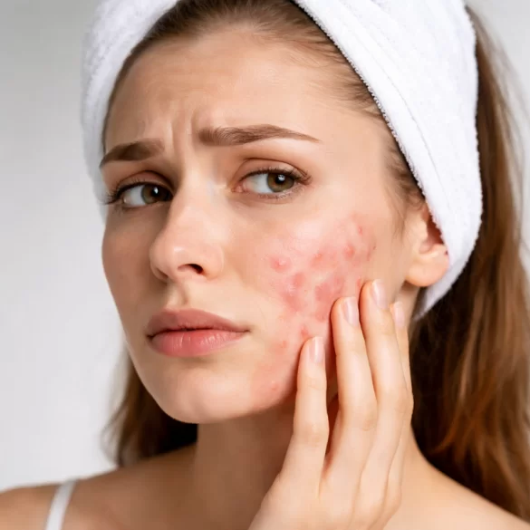 Deep under-the-skin pimples