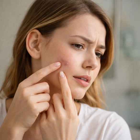 Acne – subcutaneous nodules