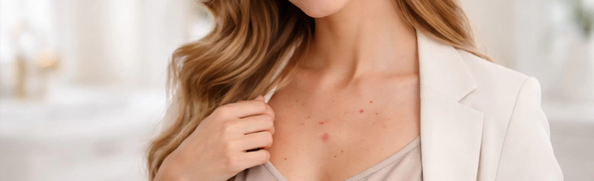Pus-filled pimples on the body