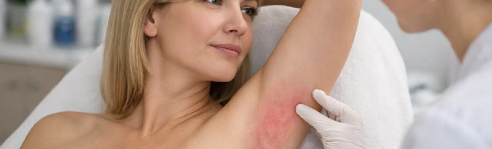 Rash under the armpit