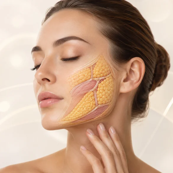 Subcutaneous facial fat