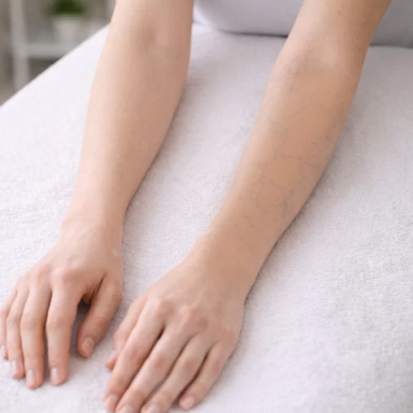 Varicose veins on the hands