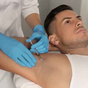 TREATMENT OF HYPERHIDROSIS IN MEN