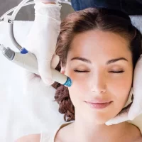 Hydrafacial - cleanses, moisturizes, revitalizes, and rejuvenates.